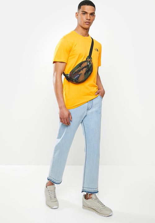 The North Face - Short sleeve siple doe tee - yellow 