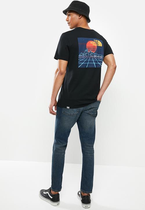 The North Face - Short sleeve throwback tee - black