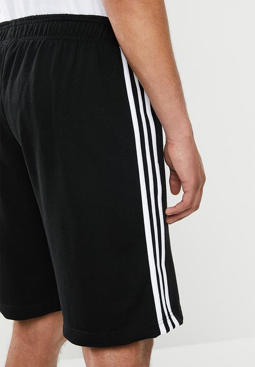 adidas Originals - 3-Stripe shorts - black & white