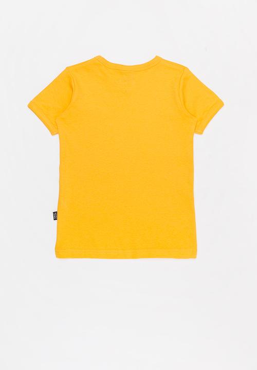 SOVIET - Boys short sleeve muscle tee - yellow