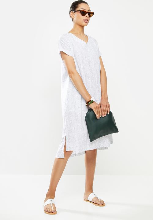 AMANDA LAIRD CHERRY - Linda tunic - white