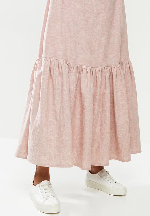AMANDA LAIRD CHERRY - Inyameti dress - blush