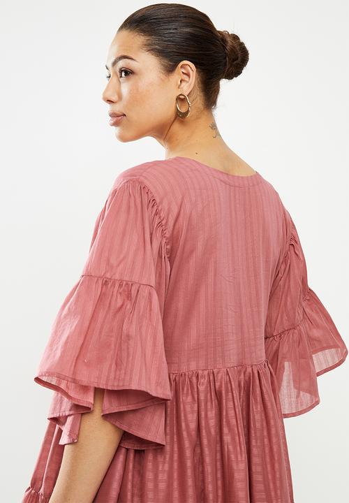 AMANDA LAIRD CHERRY - Tete dress - rose