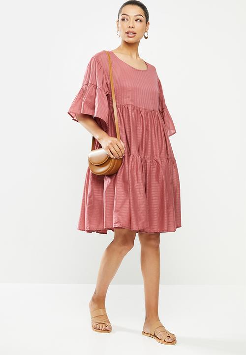 AMANDA LAIRD CHERRY - Tete dress - rose