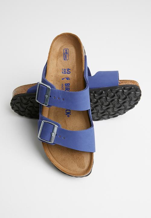 Birkenstock - Arizona sfb nubuck narrow - azure blue