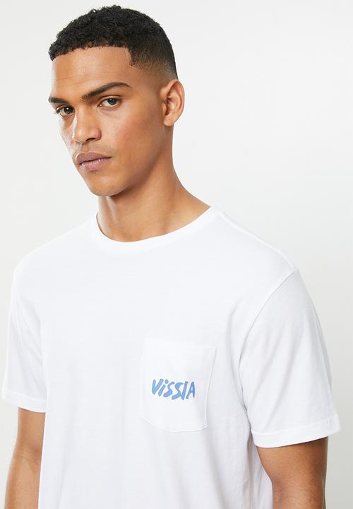 Vissla  - Tc destination fin pkt tee - white
