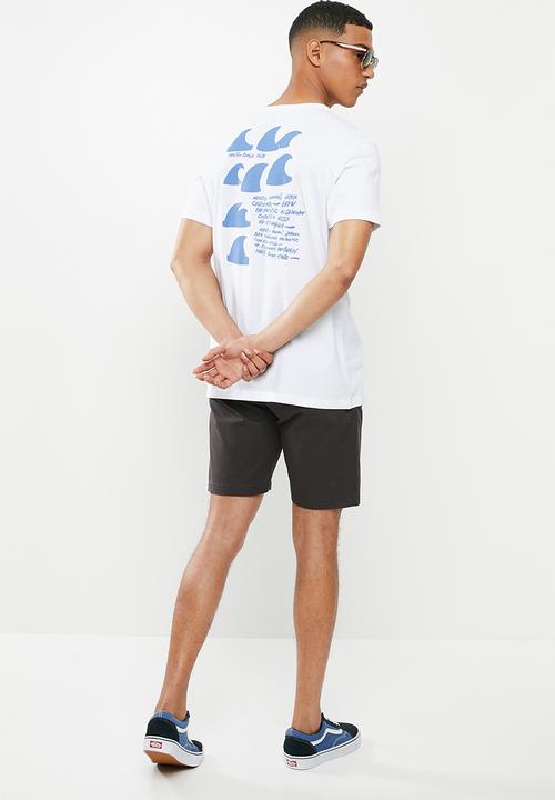 Vissla  - Tc destination fin pkt tee - white