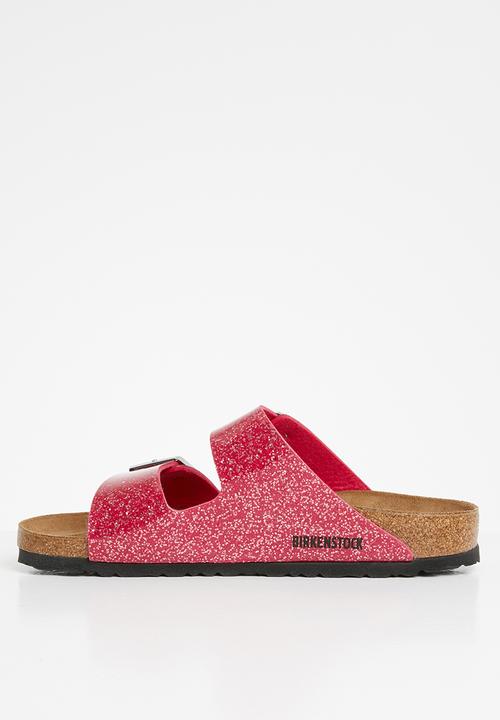 Birkenstock - Arizona birko-flor narrow - Cosmic Sparkle Candy Pink