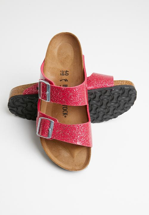 Birkenstock - Arizona birko-flor narrow - Cosmic Sparkle Candy Pink