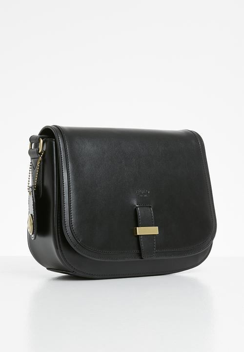 POLO - Modello flap over sling  - black