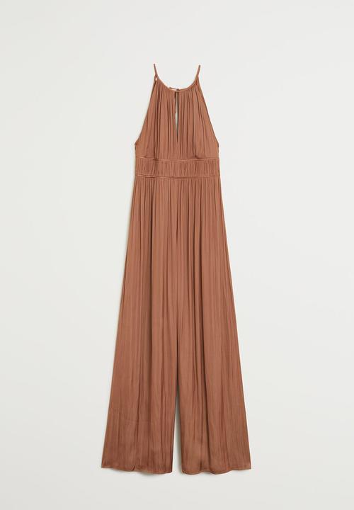 MANGO - One piece jumpsuit - tan