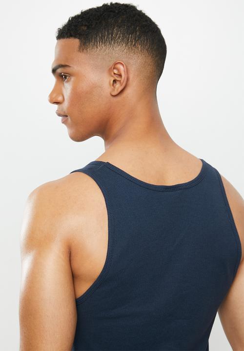 Cotton On - Rib tank - true navy