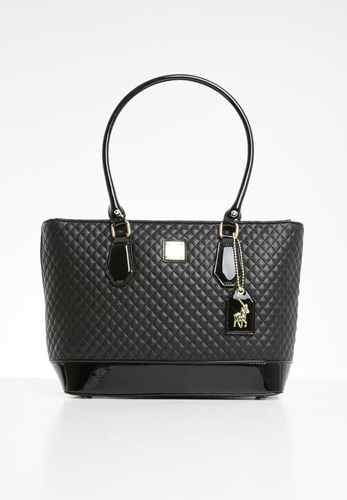 POLO - Madison tote - black