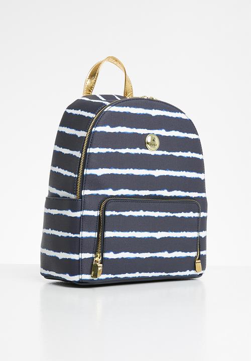 POLO - Resort backpack - blue & white