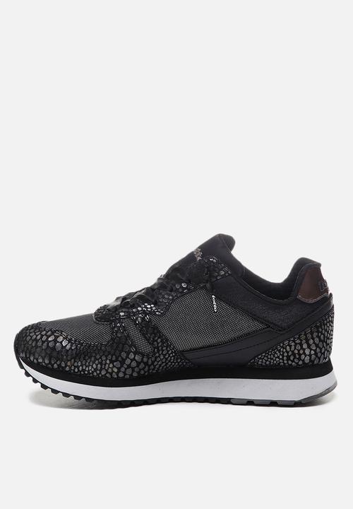 lotto - Tokyo wedge - black & grey 