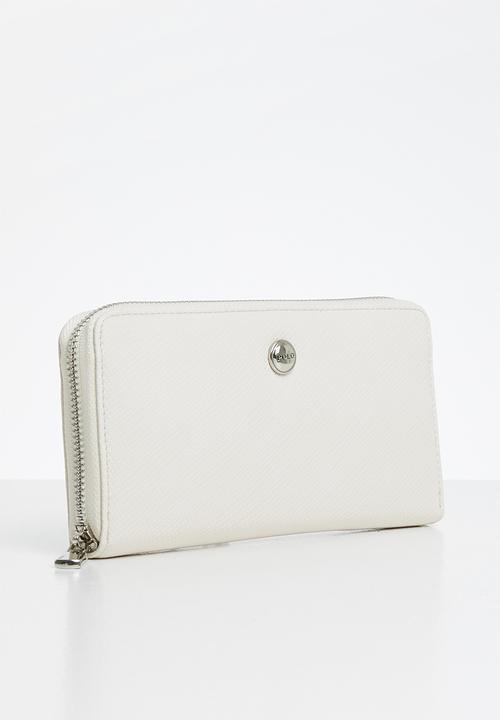 POLO - Austin zip around purse - cream 