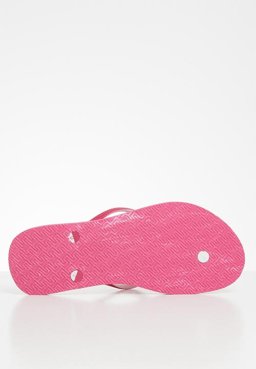 Samba Sol - Pink mescula flip flop - dark pink