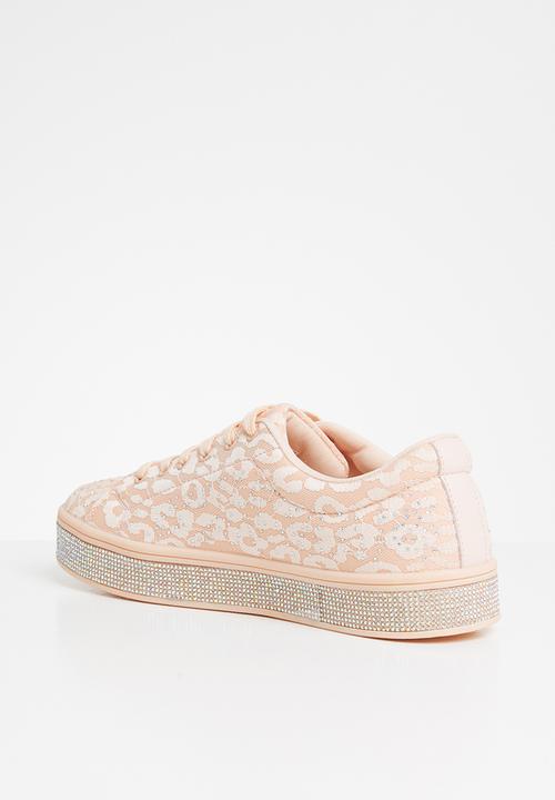 SISSY BOY - All over lace sneaker  - pink