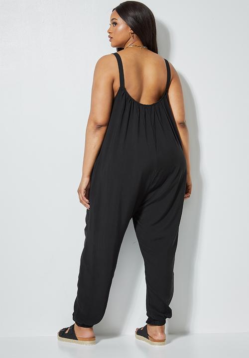 Superbalist - Easy fitting jumpsuit - black
