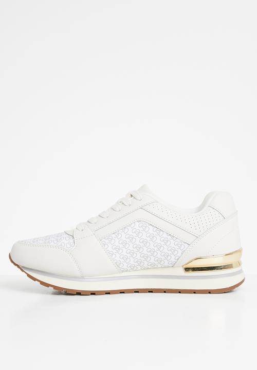 SISSY BOY - Logomania sneaker - off white