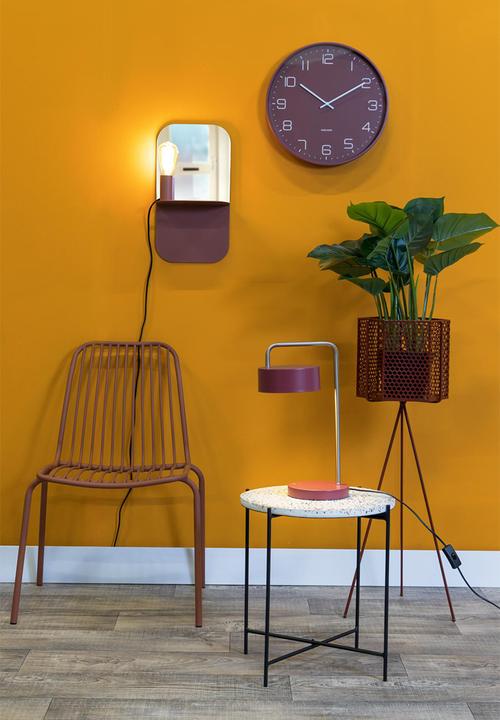 Present Time - Plate multi wall lamp - clay