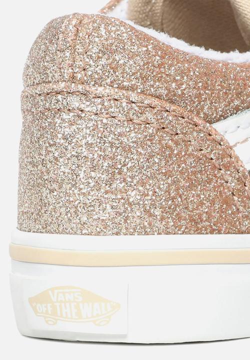 Vans - Td old skool v - (glitter) brazilian sand & true white