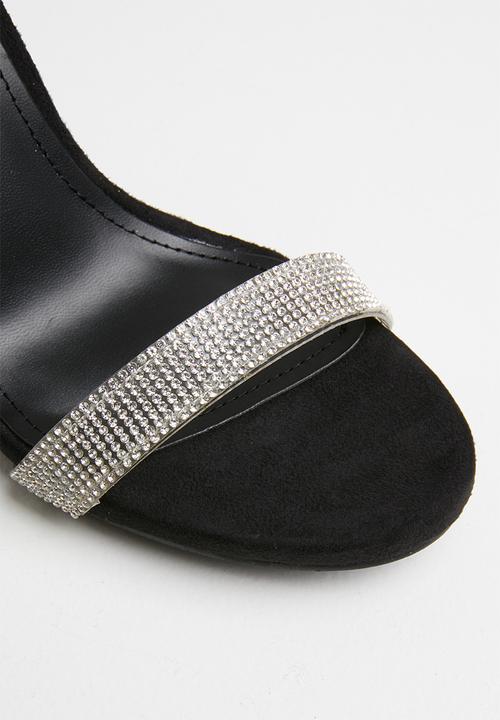 SISSY BOY - In glitz heel - black