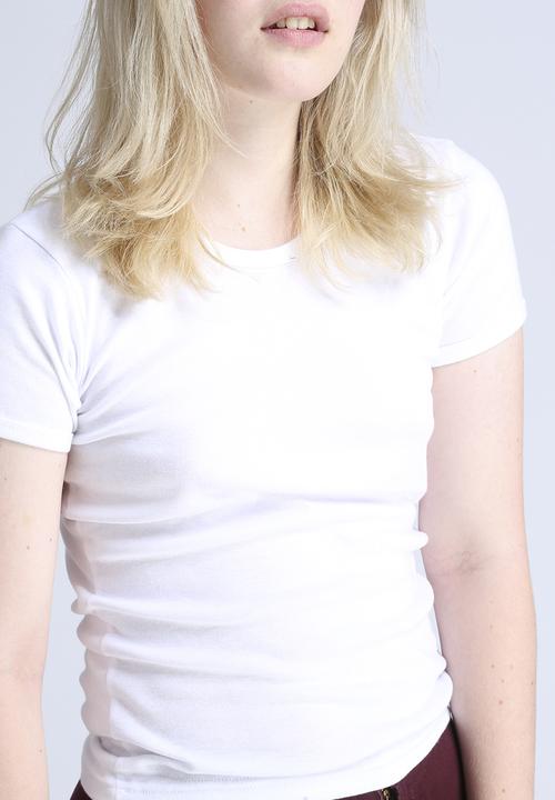 American Apparel - Baby Rib Basic Short Sleeve T-Shirt