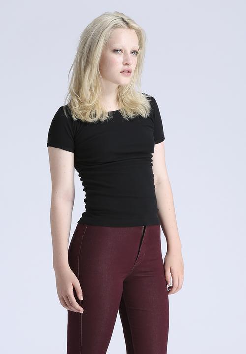 American Apparel - Baby Rib Basic Short Sleeve T-Shirt