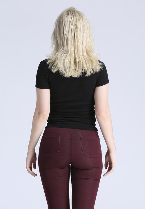 American Apparel - Baby Rib Basic Short Sleeve T-Shirt