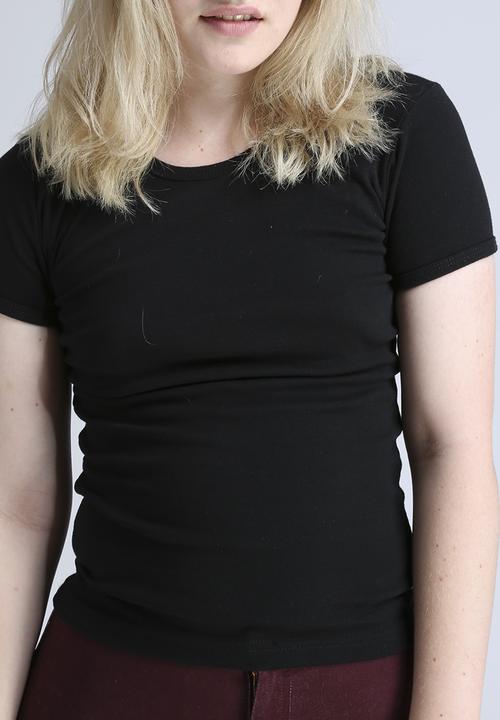 American Apparel - Baby Rib Basic Short Sleeve T-Shirt