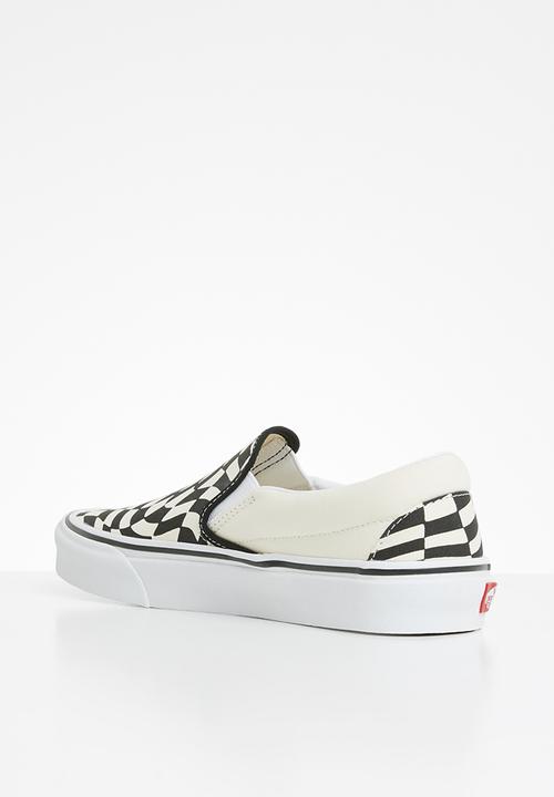 Vans - Classic slip-on twist - warp checker & classic white