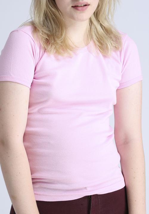 American Apparel - Baby Rib Basic Short Sleeve T Shirt