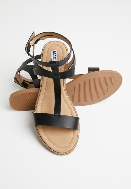 Madison® - Logan sandal - black  pu