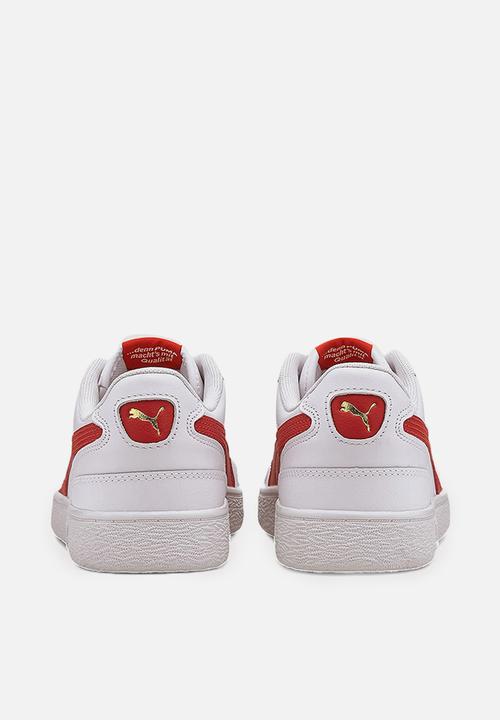 PUMA - Ralph Sampson lo - puma white & high risk red