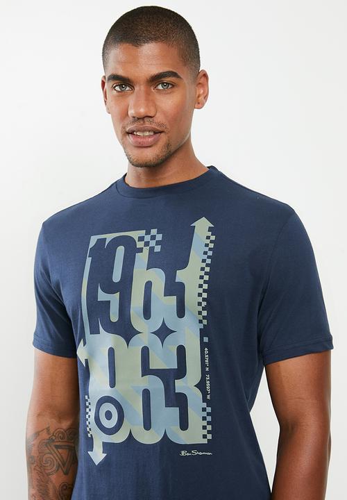 Ben Sherman - 1965 tee - navy