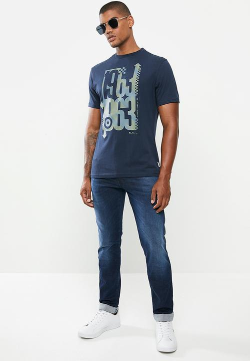 Ben Sherman - 1965 tee - navy