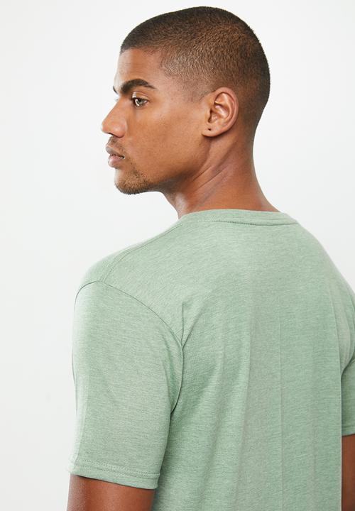 Fox - Overkill short sleeve tee - heather eucalyptus