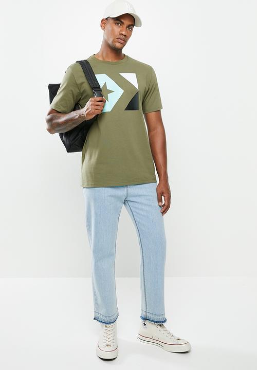 Converse - Converse sc box tee - olive