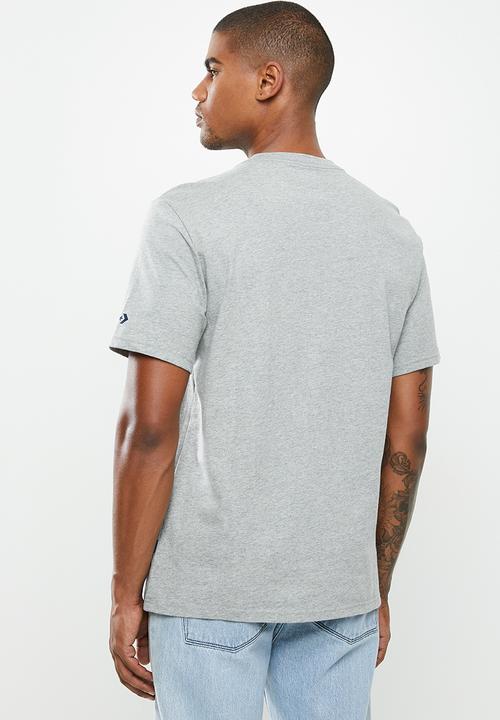 Converse - Converse one star photo ss tee - grey melange