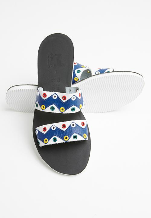iFELE - Gugu leather slide - multi 