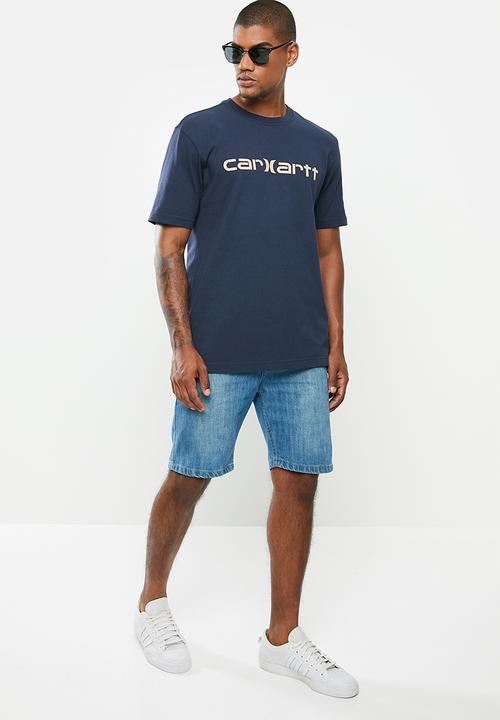 Hurley - Carhartt lockup ss tee - obsidian