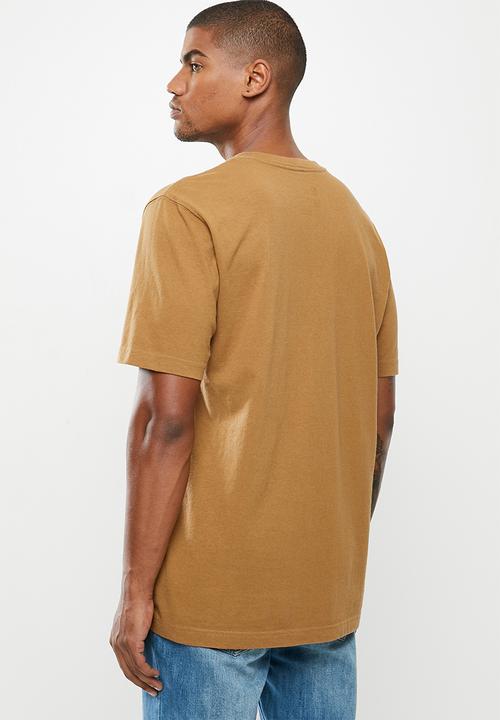 Hurley - Carhartt stacked ss tee - car brown
