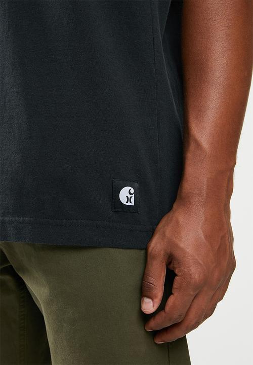 Hurley - Carhartt stacked short sleeve tee - black