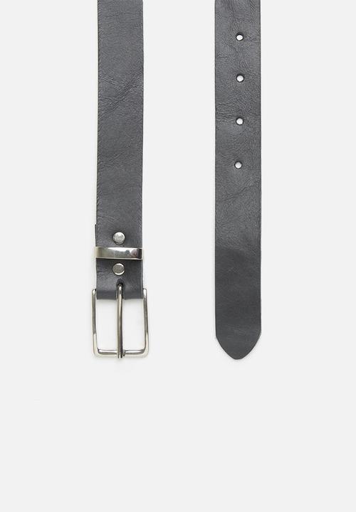 Superbalist - Quinton leather belt - black