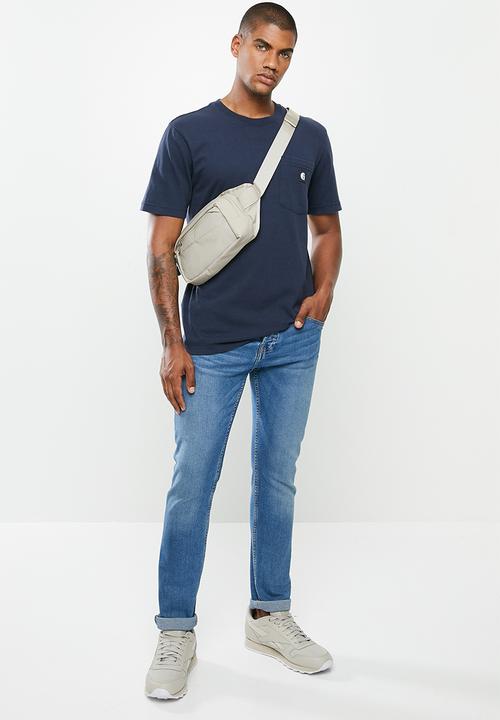 Hurley - Carhartt pocket short sleeve tee - obsidian
