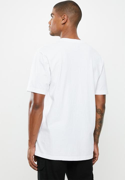 Hurley - Carhartt pocket short sleeve tee - white