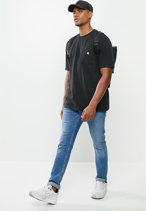 Hurley - Carhartt pocket ss tee - black