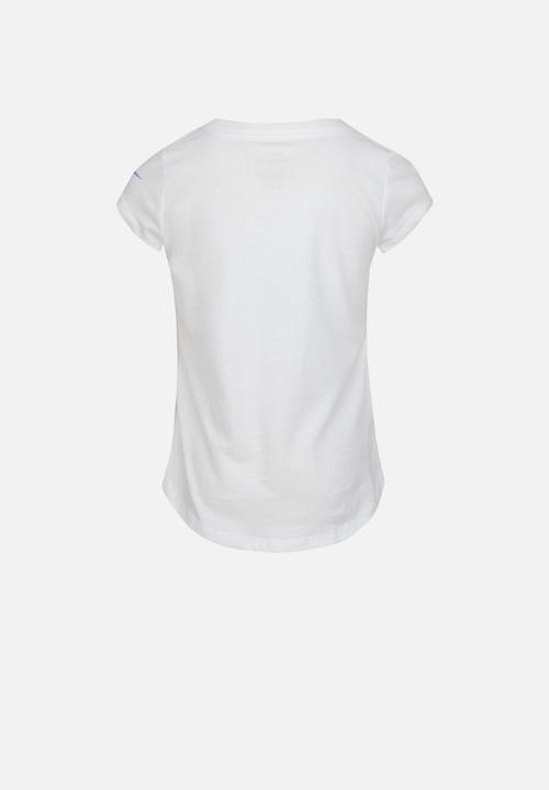 Nike - Nike girls get outside short sleeve tee - white