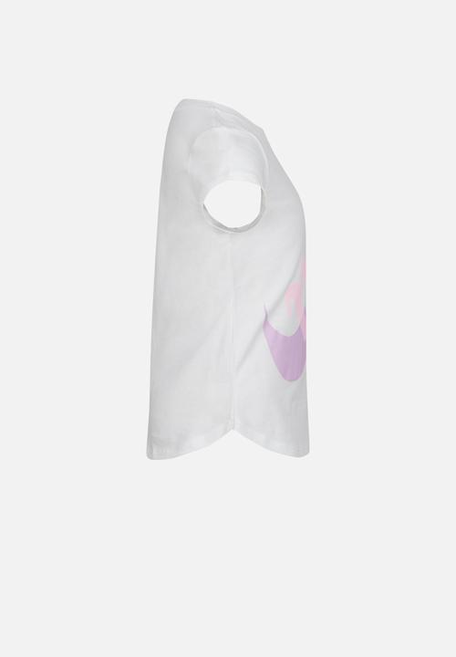 Nike - Nike girls get outside short sleeve tee - white